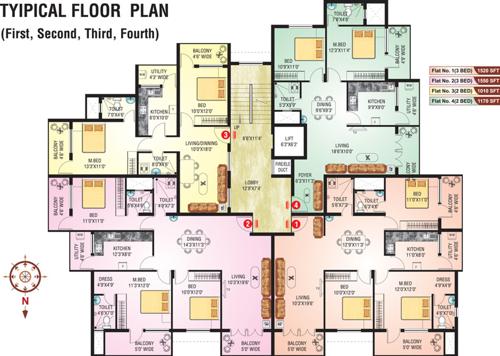 Images for Cluster Plan of SMR Westgate Venezia