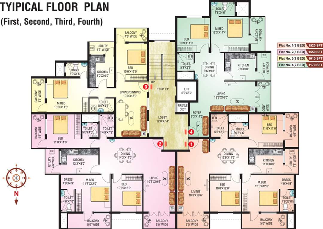Images for Cluster Plan of SMR Westgate Venezia