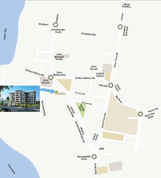 Images for Location Plan of Agraja Vivanta