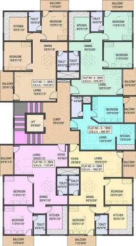 Images for Cluster Plan of Carol Casa Greens Images for Cluster Plan of Carol Casa Greens