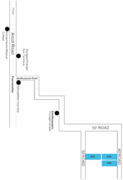 Images for Location Plan of MS Charan MM Gokulam Images for Location Plan of MS Charan MM Gokulam