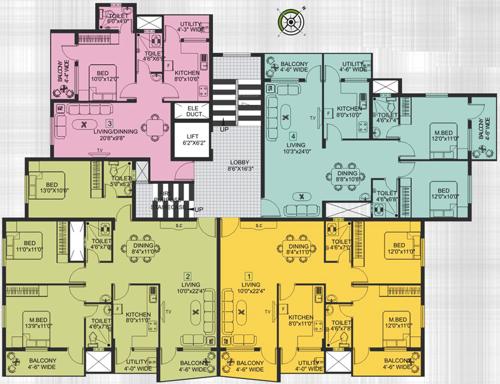 Images for Cluster Plan of SMR Westgate Eternia