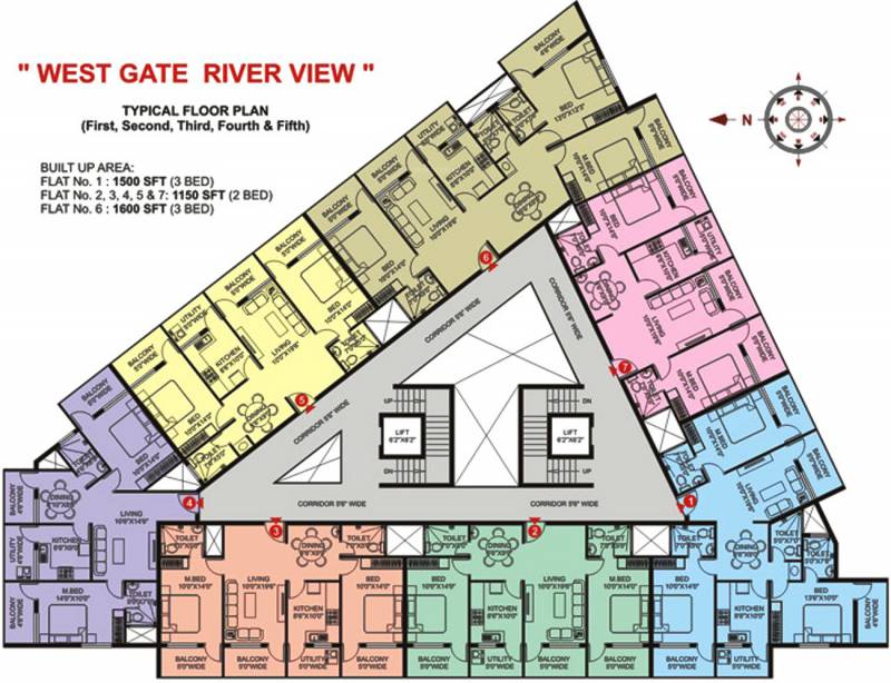 Images for Cluster Plan of SMR Group Westgate River View Images for Cluster Plan of SMR Group Westgate River View