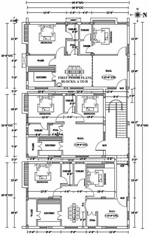 Images for Cluster Plan of Lakshmi White Homes