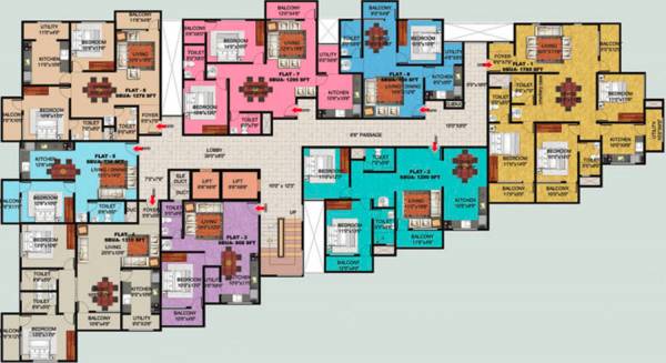 Images for Cluster Plan of Archana Pretty Images for Cluster Plan of Archana Pretty