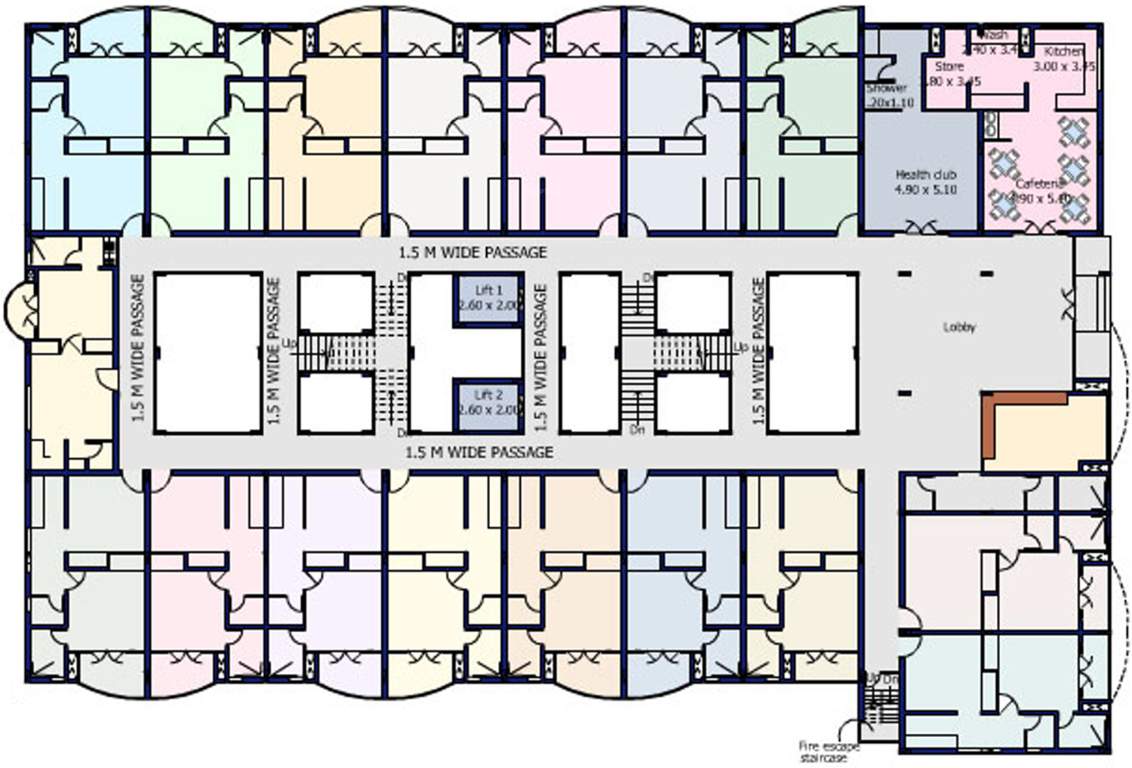 Images for Cluster Plan of Platinum Airport Lounge