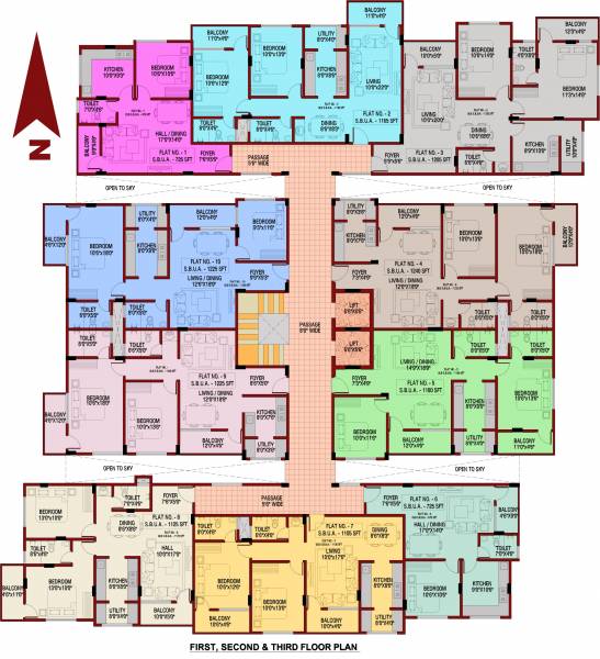 Little Cluster Plan From 1st To 3rd Floor little Little Cluster Plan From 1st To 3rd Floor