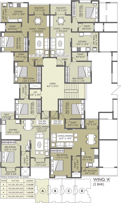 Images for Cluster Plan of SS Pratham Vrindavan