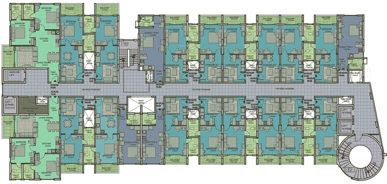 Images for Cluster Plan of Unidesign Vykundam