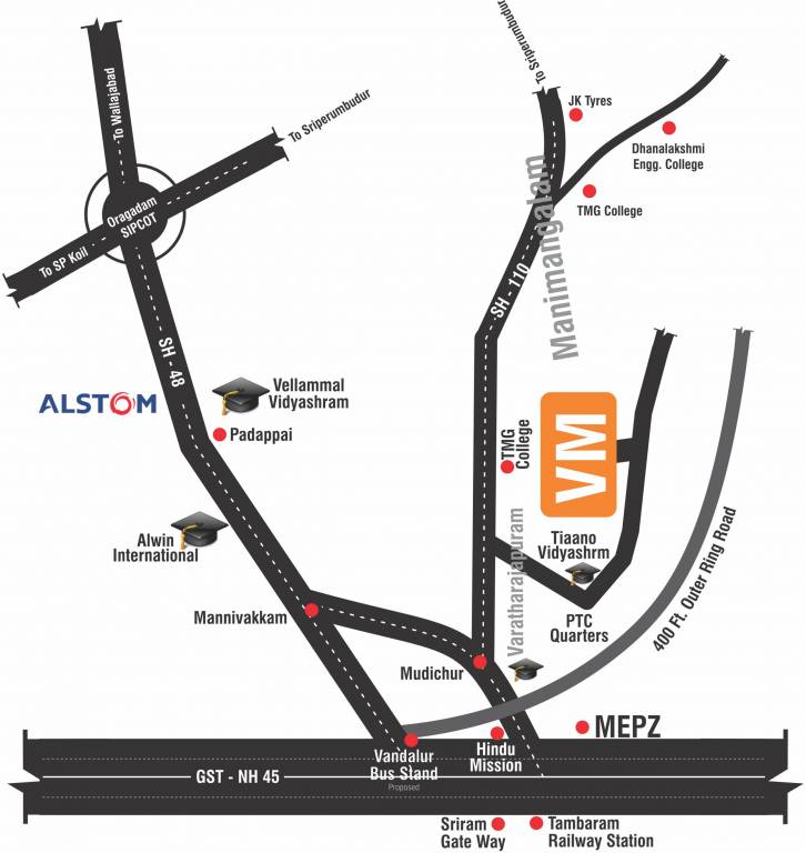 Images for Location Plan of JHL VM Nagar