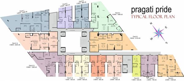 Images for Cluster Plan of Pragathi Pride Images for Cluster Plan of Pragathi Pride