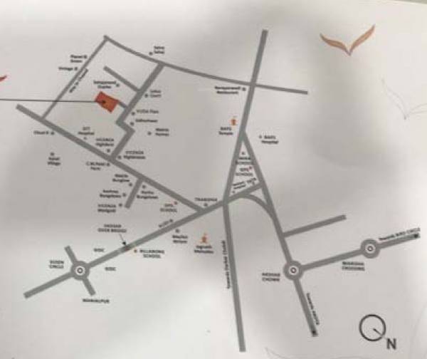  duplex Location Plan