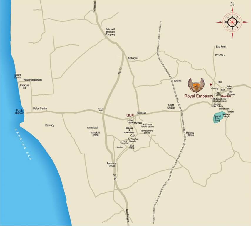 Images for Location Plan of Malpe Royal Embassy