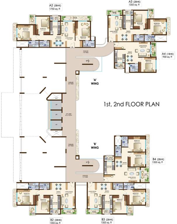 Images for Cluster Plan of Maharaja The Courtyard