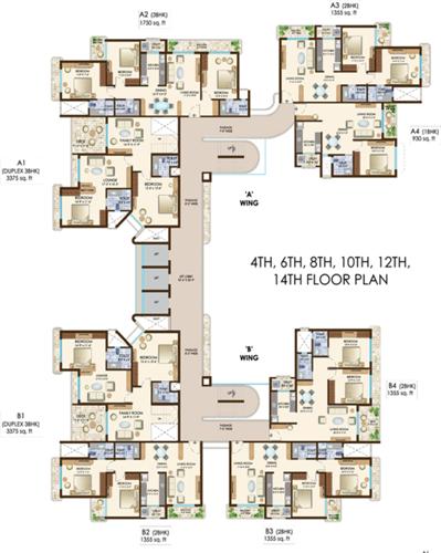 Images for Cluster Plan of Maharaja The Courtyard