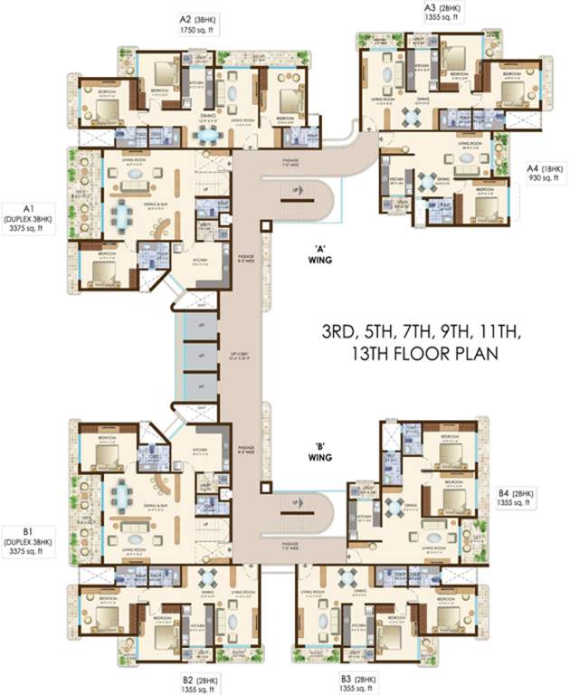 Images for Cluster Plan of Maharaja The Courtyard