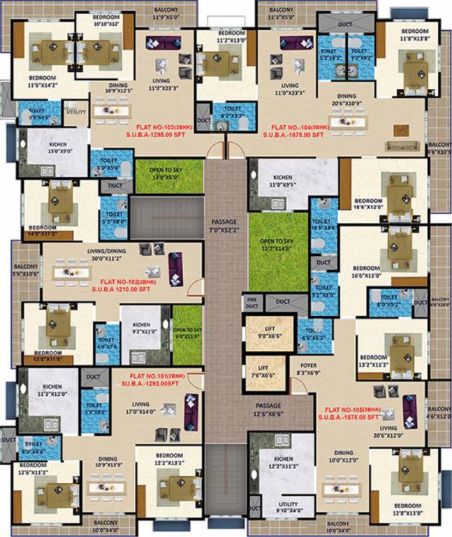 Images for Cluster Plan of Sankhya Heights