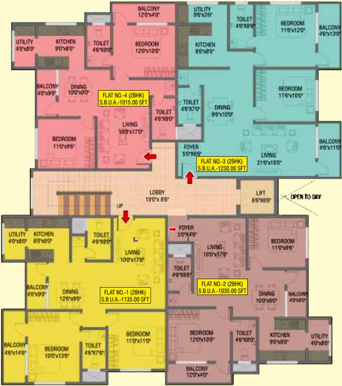 Images for Cluster Plan of Mahamaya Arcade