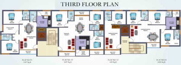 Images for Cluster Plan of Unidesign Ambady