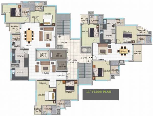 Images for Cluster Plan of Crescent Tulip