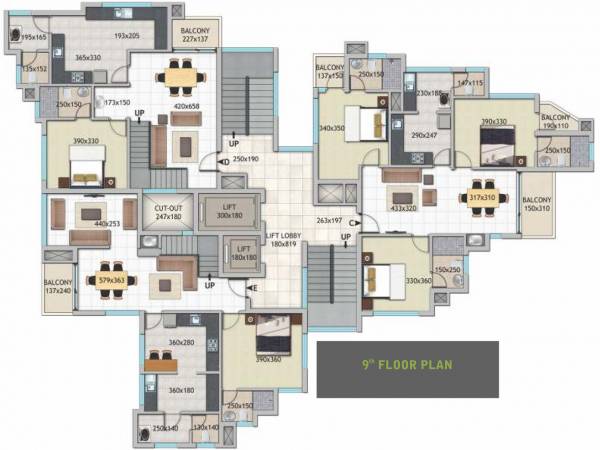 Images for Cluster Plan of Crescent Tulip