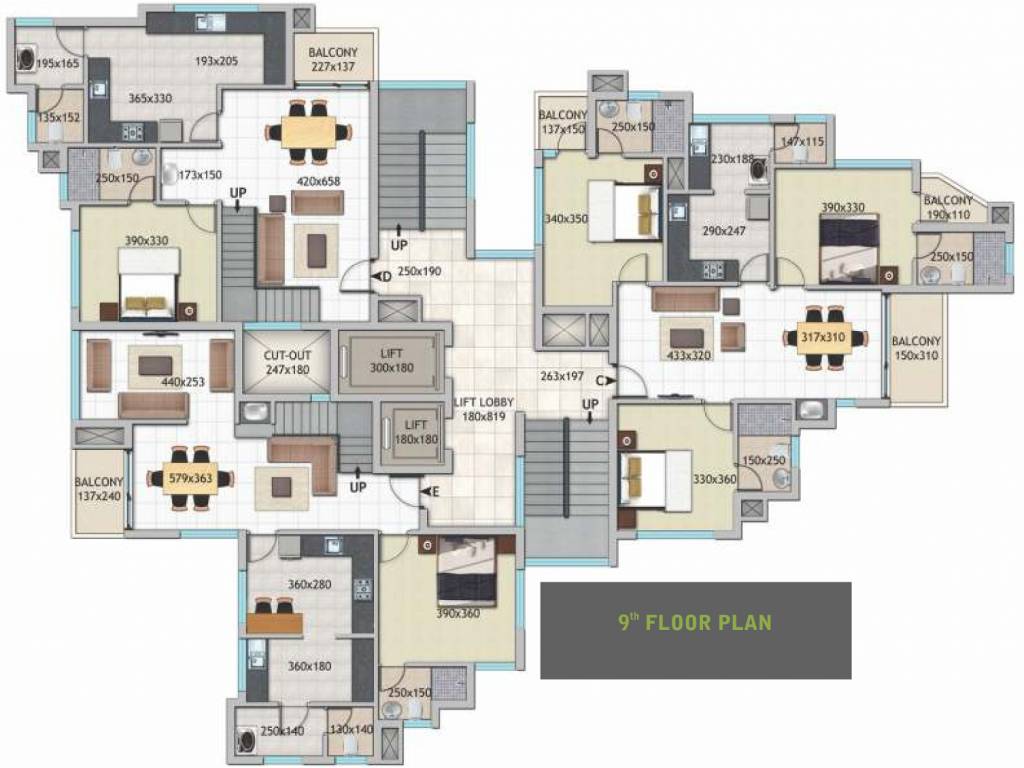 Images for Cluster Plan of Crescent Tulip