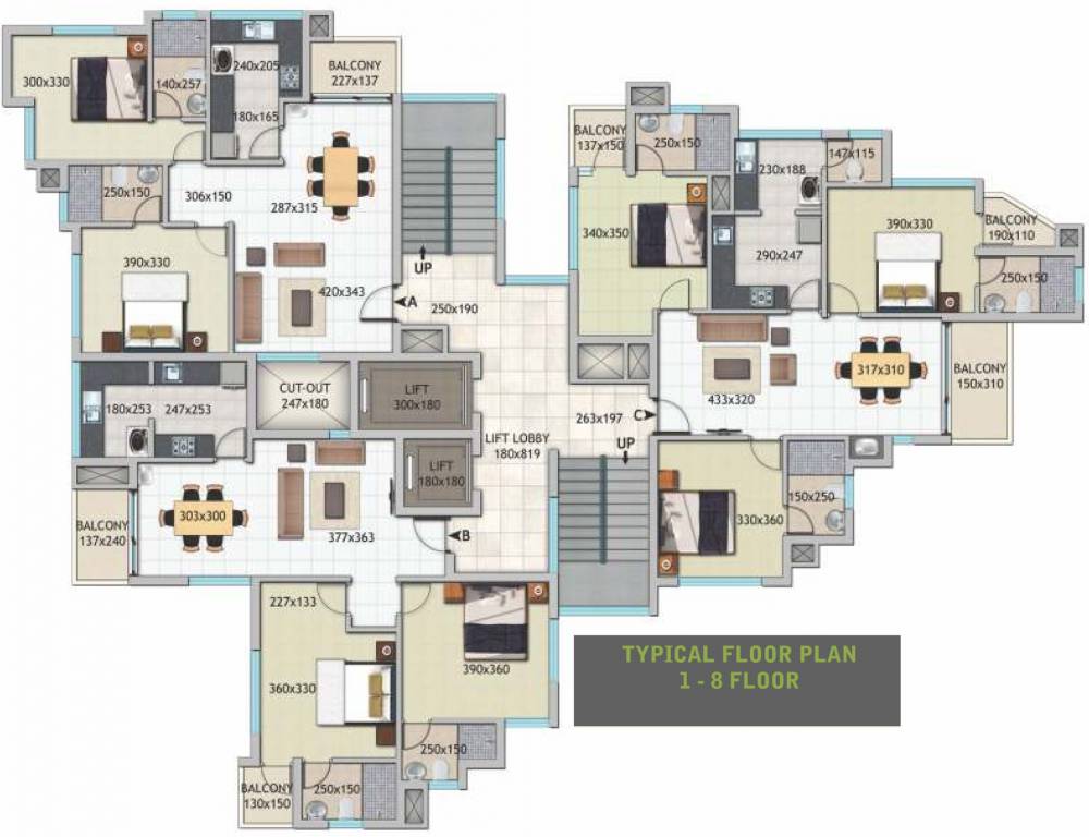 Images for Cluster Plan of Crescent Tulip