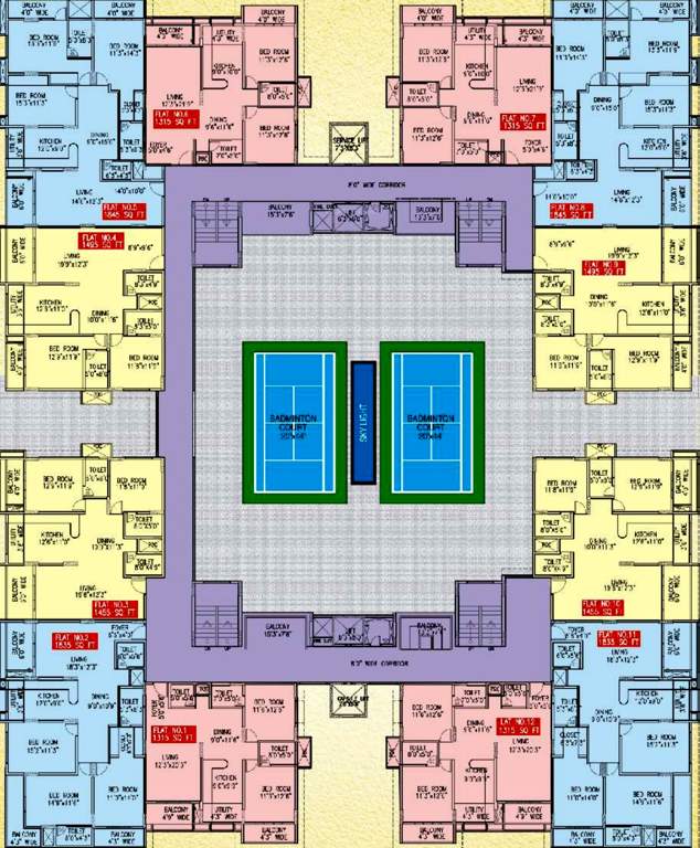  sovereign Images for Cluster Plan of Shambhavi Sovereign