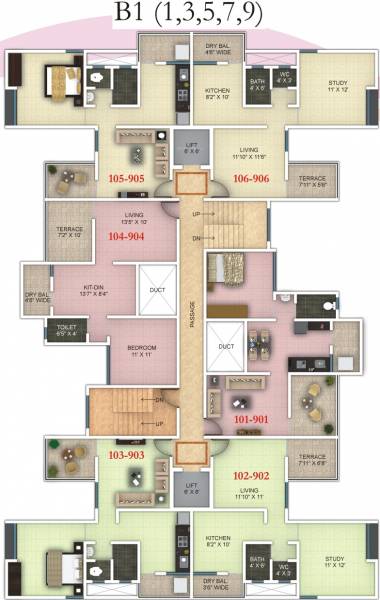 Images for Cluster Plan of Icon Viva