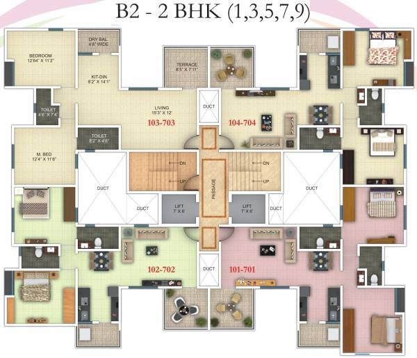 Images for Cluster Plan of Icon Viva