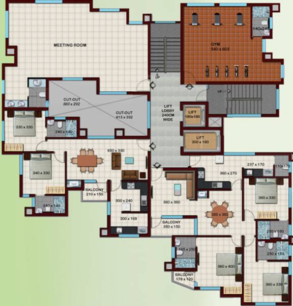 crescent-builders iris  Iris Cluster Plan for 1st Floor