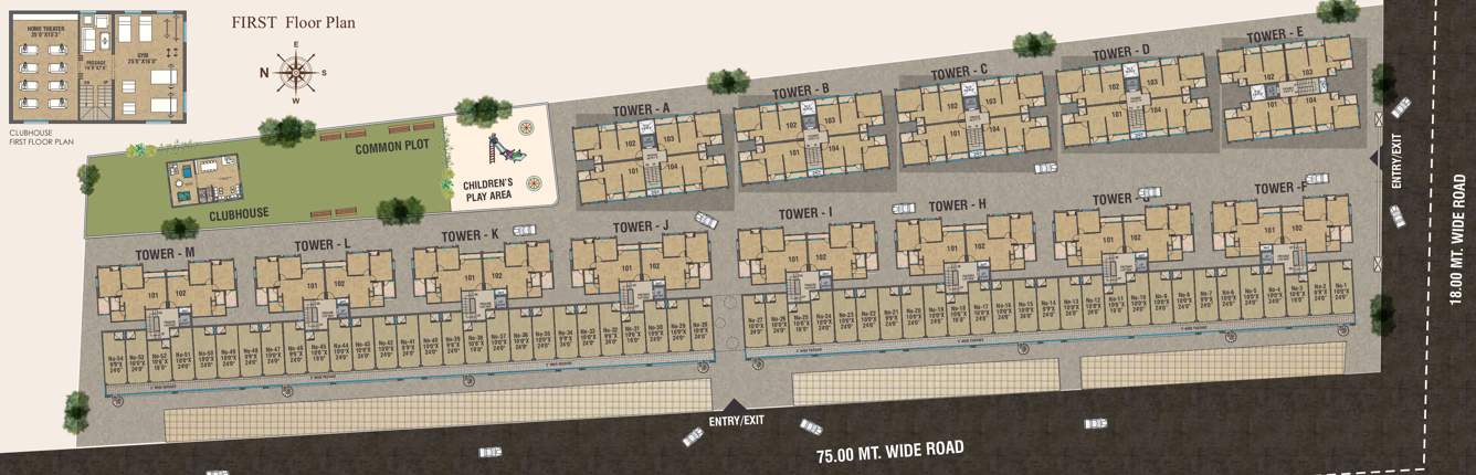 Images for Cluster Plan of Ananta Safal
