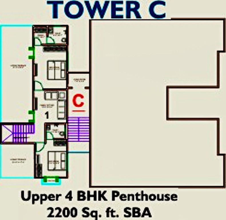 Images for Cluster Plan of Lilleria Apartments I And II