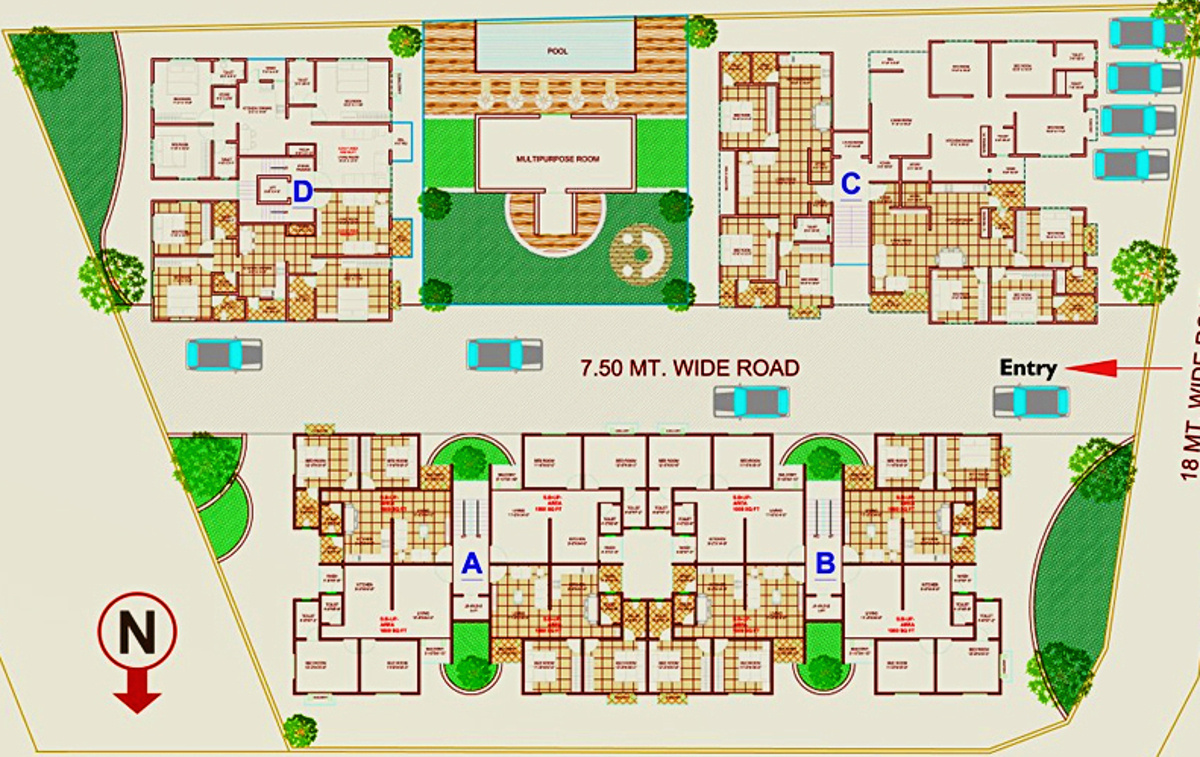 Images for Layout Plan of Lilleria Apartments I And II