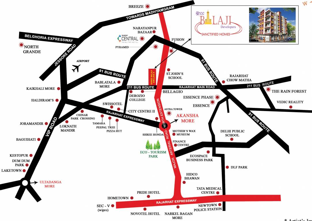 Images for Location Plan of Balaji Enclave 2