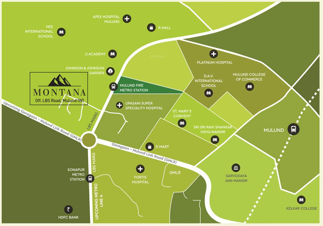  montana Images for Location Plan of Sheth Montana