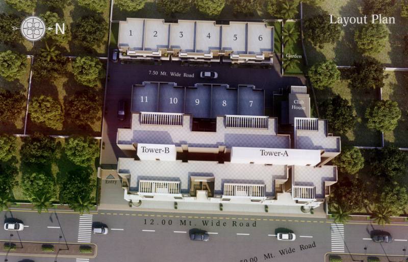 Images for Layout Plan of Aditya Pushti 2 Villas