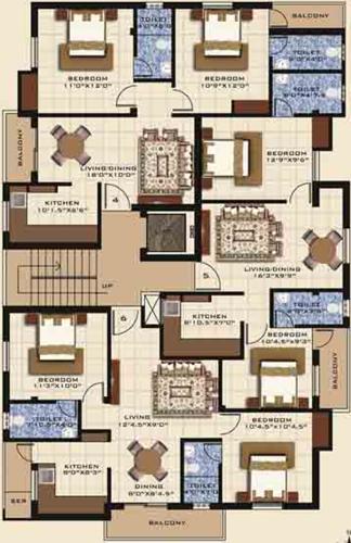 athulya Images for Cluster Plan of Piriyaa Athulya