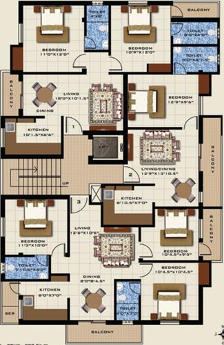 athulya Images for Cluster Plan of Piriyaa Athulya