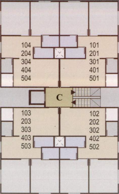 Images for Cluster Plan of Sakar Krupa Residency