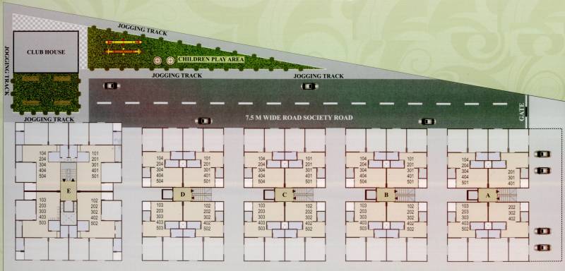 Images for Layout Plan of Sakar Krupa Residency