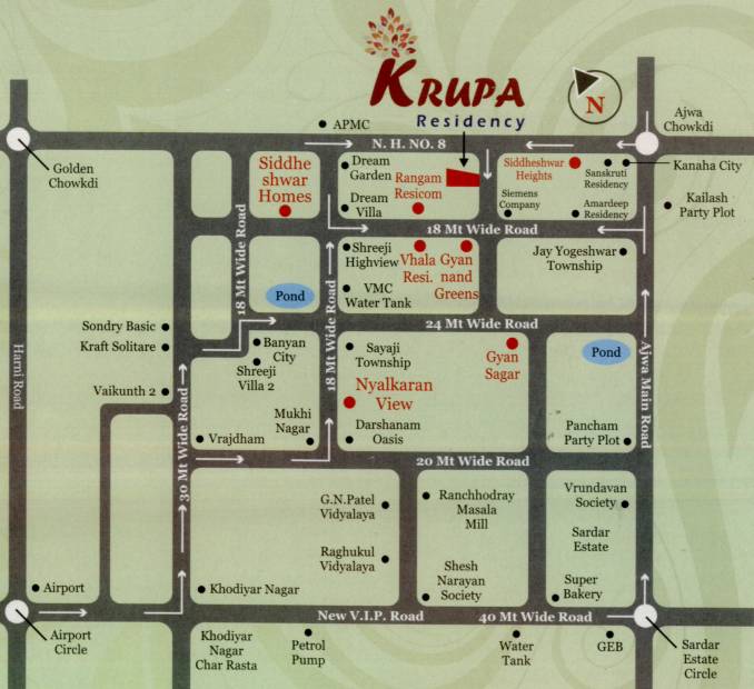 Images for Location Plan of Sakar Krupa Residency
