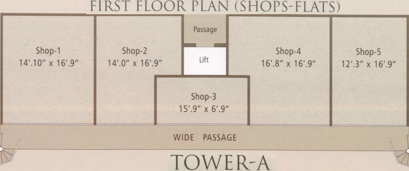 Images for Cluster Plan of Shivam Eshanti Height