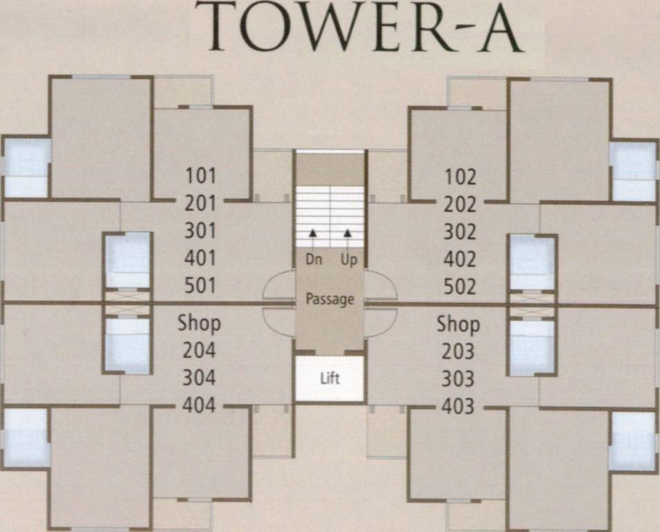 Images for Cluster Plan of Shivam Eshanti Height