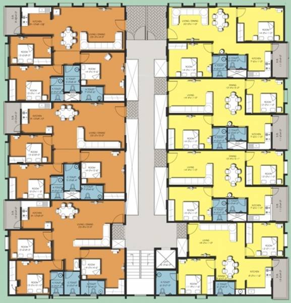 Images for Cluster Plan of Riteway Projects SSK Residency