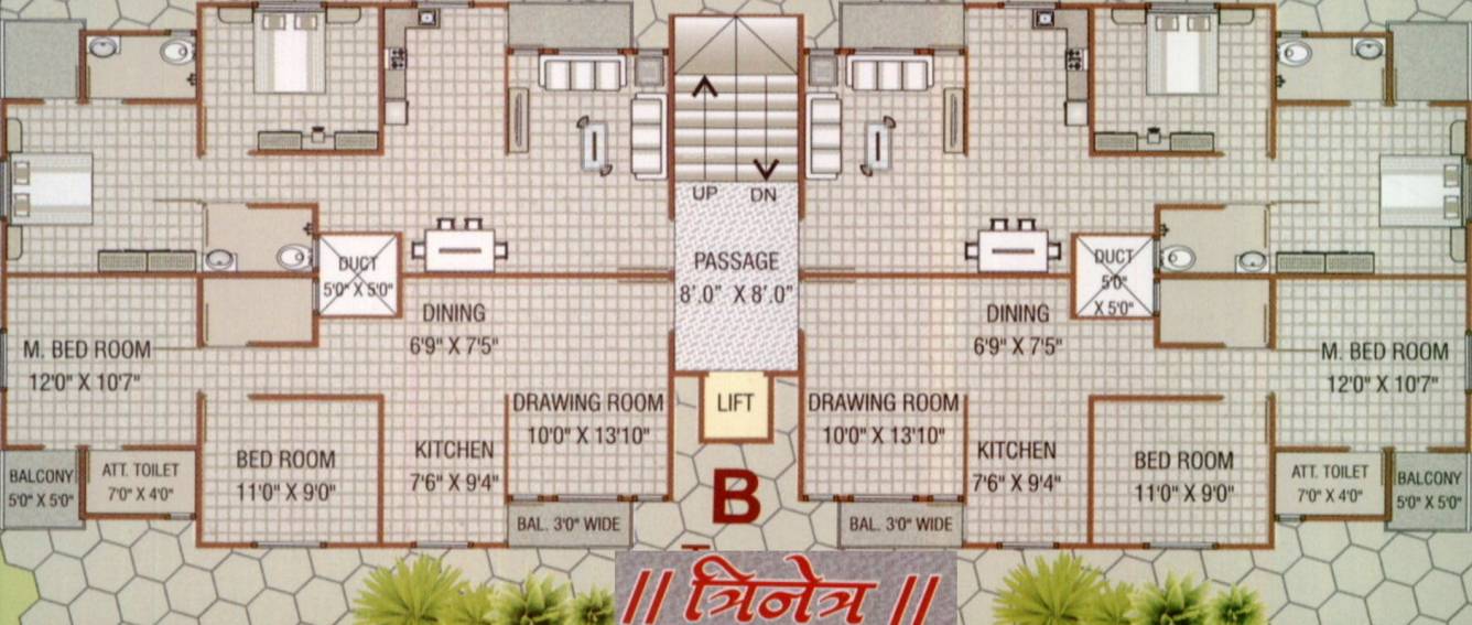  omkaar greens Ashutosh Cluster Plan