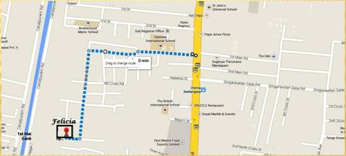  felicia Images for Location Plan of Arham Felicia