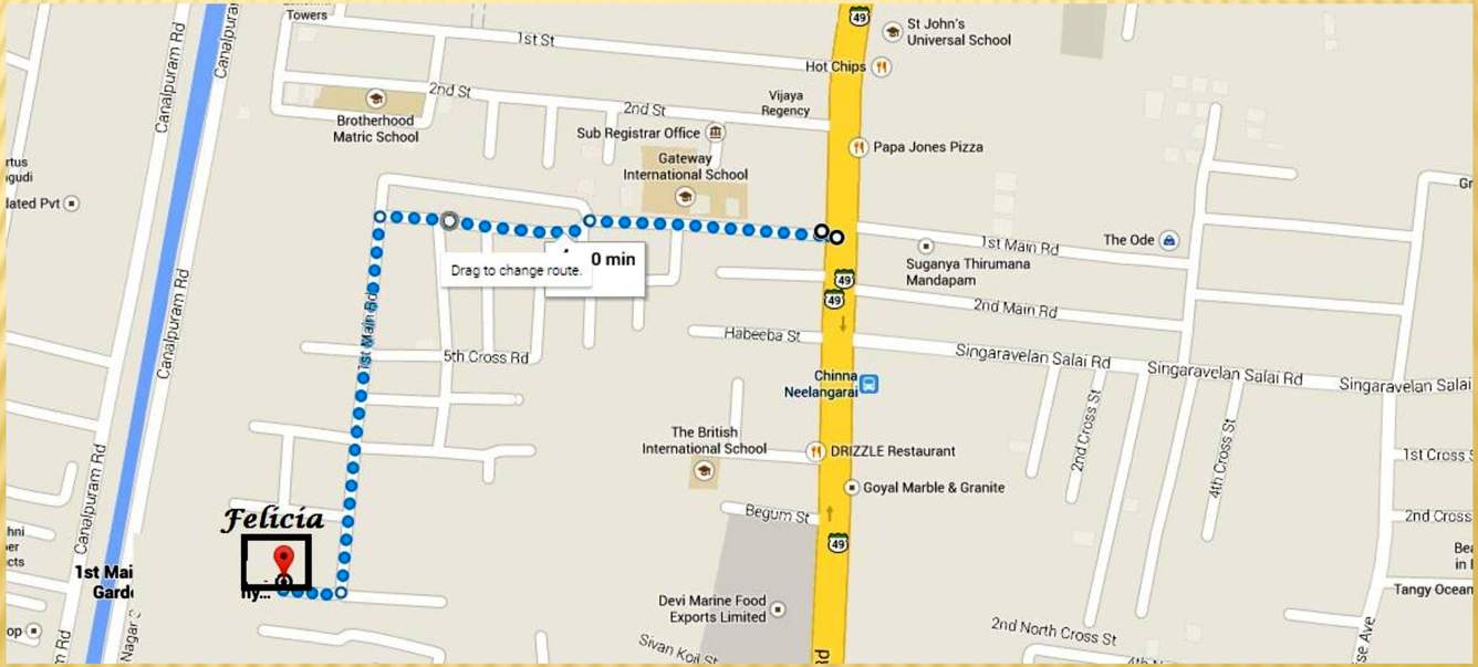  felicia Images for Location Plan of Arham Felicia