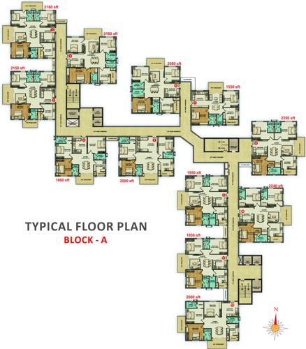  capitol-heights Images for Cluster Plan of Aditya Capitol Heights