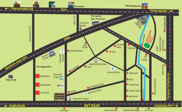 Images for Location Plan of GL Sri Sapthagiri Nagar Phase 1